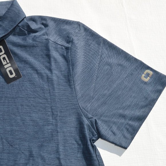 OGIO ® Slate Polo OG143 Color Navy Size S (New) - Picture 7 of 9